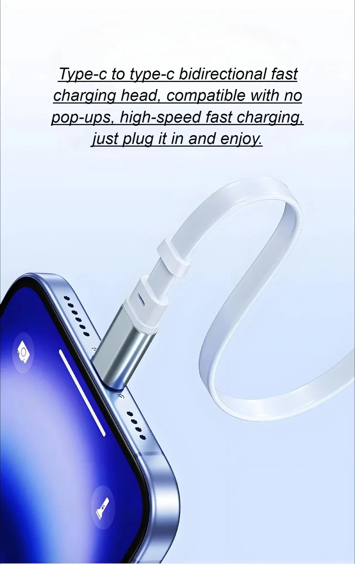 Câble de charge rapide rétractable 240W