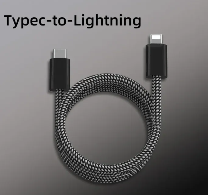 Câble magnétique USB-C vers USB-C 100 W, câble de charge rapide pour iPhone 15, Xiaomi, USB-A vers USB-C, câble de charge et de transfert de données pour tablettes, MacBook et Samsung 7