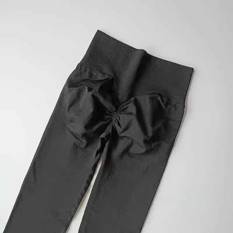 Leggings de yoga taille haute sans couture à effet push-up pour femme 38