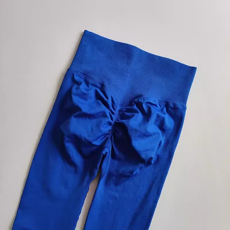 Leggings de yoga taille haute sans couture à effet push-up pour femme 36