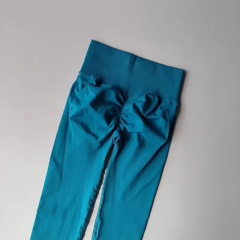 Leggings de yoga taille haute sans couture à effet push-up pour femme 19