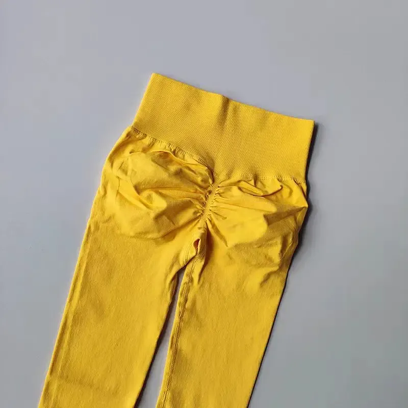 Leggings de yoga taille haute sans couture à effet push-up pour femme 15