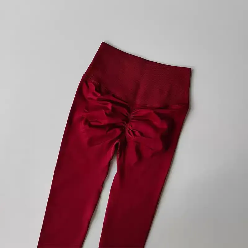 Leggings de yoga taille haute sans couture à effet push-up pour femme 24