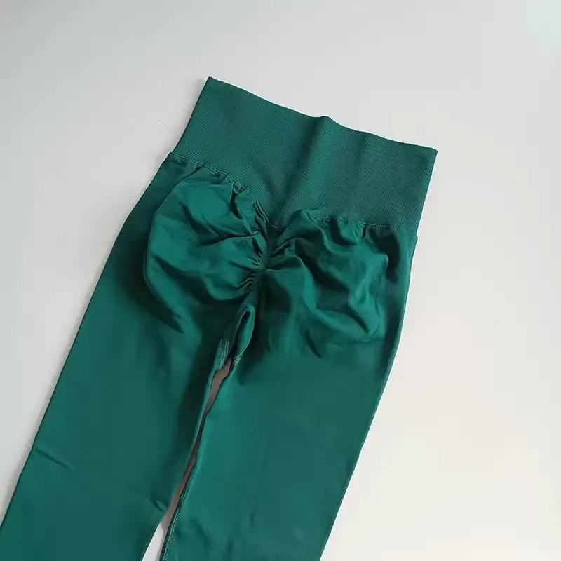 Leggings de yoga taille haute sans couture à effet push-up pour femme 11