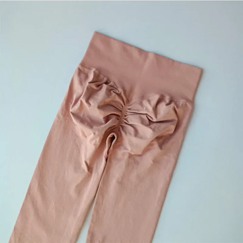 Leggings de yoga taille haute sans couture à effet push-up pour femme 9