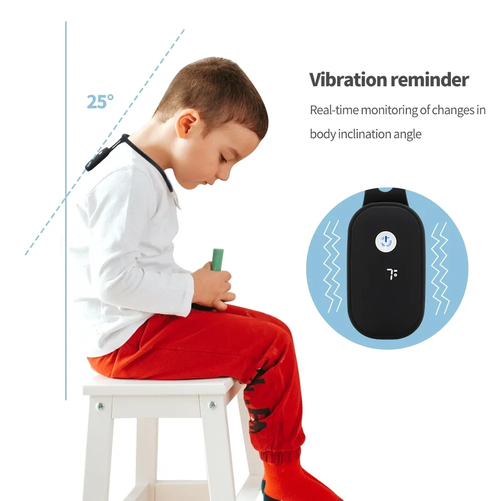 Correcteur de posture intelligent à vibration pour adultes et enfants 4