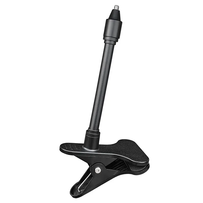 Support de caméra flexible et portable pour moniteur de bébé et webcam, base pliable sans perçage avec pince 4