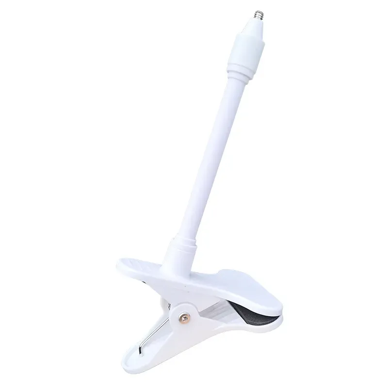Support de caméra flexible et portable pour moniteur de bébé et webcam, base pliable sans perçage avec pince 5