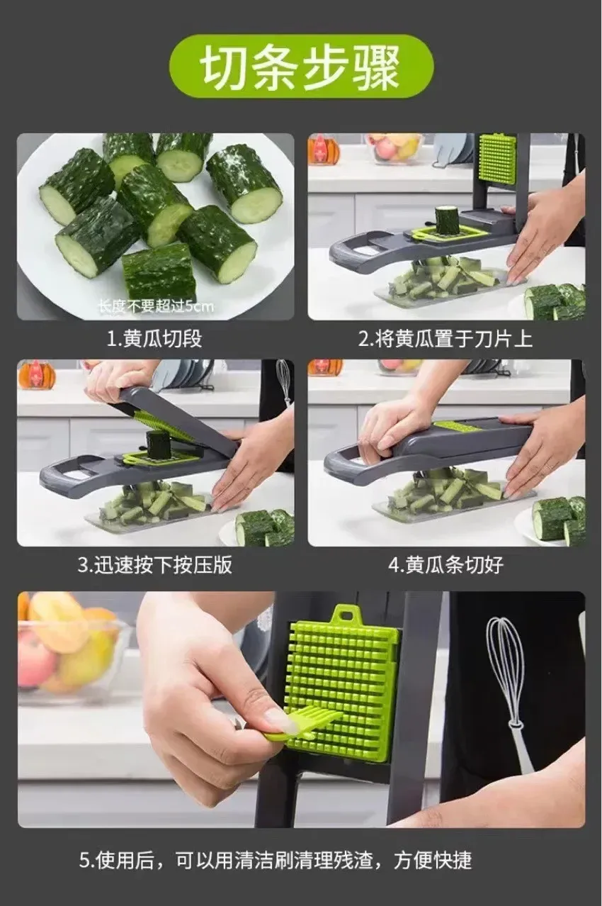 Hachoir à légumes polyvalent dans la cuisine