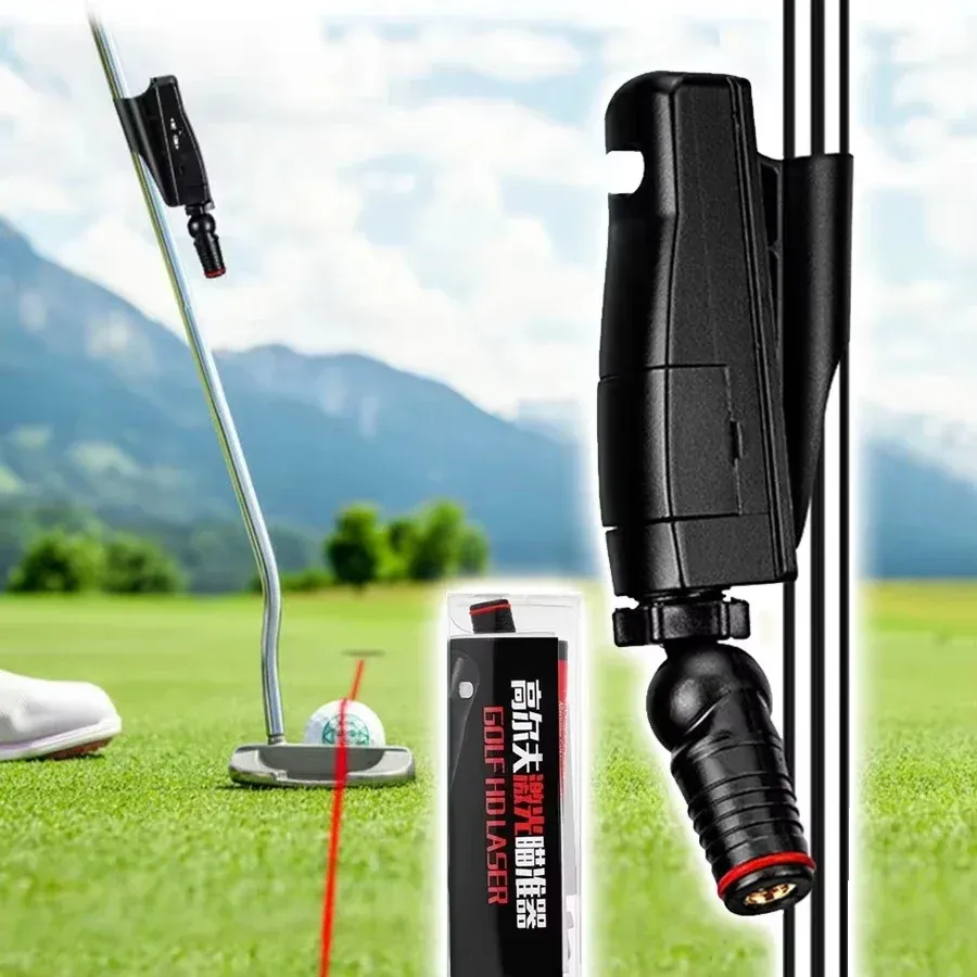Correcteur de posture laser pour le golf en situation d'entraînement