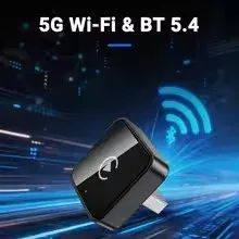 BEPOCAM Boîtier intelligent sans fil 2 en 1 CarPlay / Android Auto pour autoradio d'origine, WiFi 5 GHz, Type-C/USB, Plug and Play 2