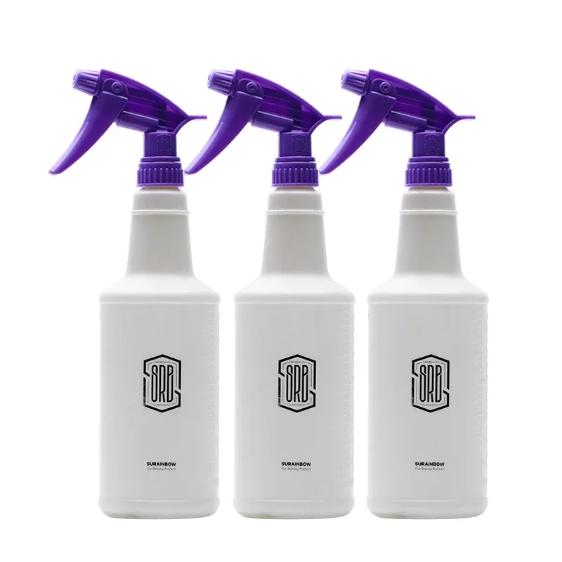 Bouteilles pulvérisatrices rechargeables 770 ml (26 oz) avec buse flexible premium pour produits d'entretien et arrosage des plantes