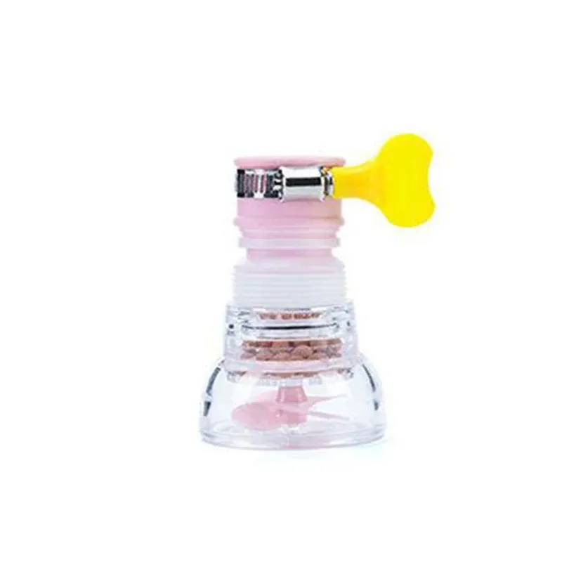 Tête de robinet rotative extensible avec filtre anti-éclaboussures et buse de pulvérisation, pour économie d'eau en cuisine 7