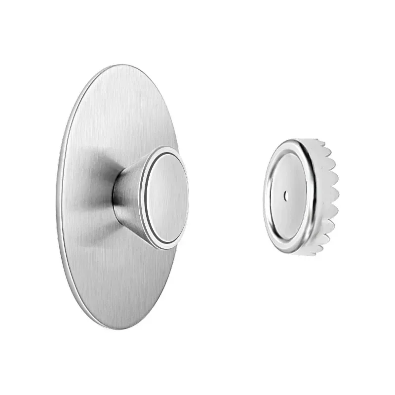 Porte-savon magnétique portable 2,2 x 0,6 cm en acier inoxydable, distributeur mural pour cuisine et salle de bains (lot de 1) 6