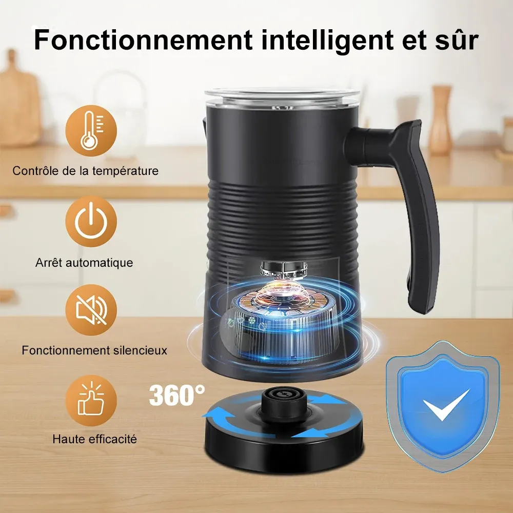 Latte macchiato avec mousse de lait veloutée