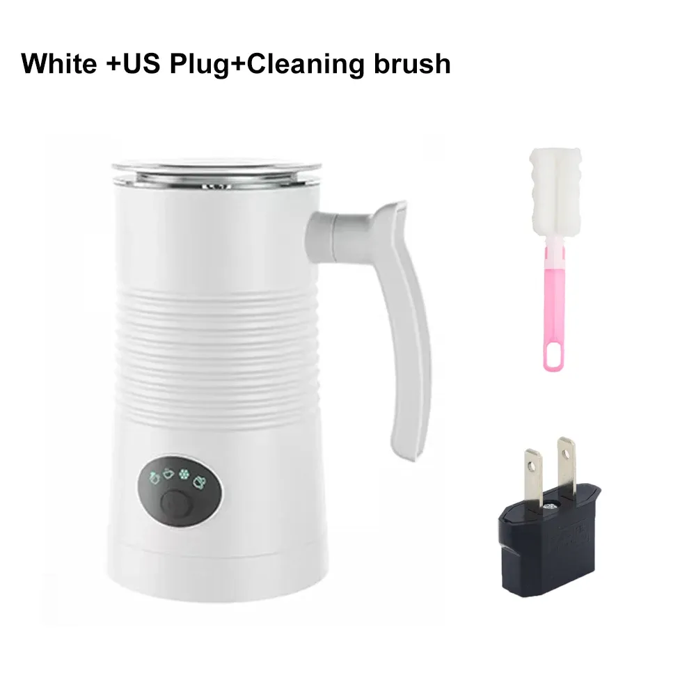 Mousseur à lait électrique automatique 4 en 1 – Chaud et froid – Pour café, cappuccino et latte 10