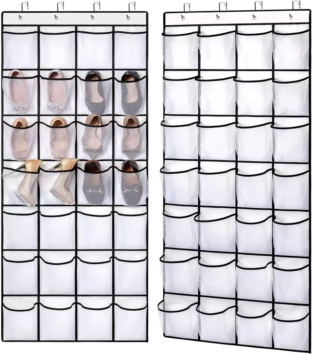 Organisateur à chaussures en situation d'utilisation