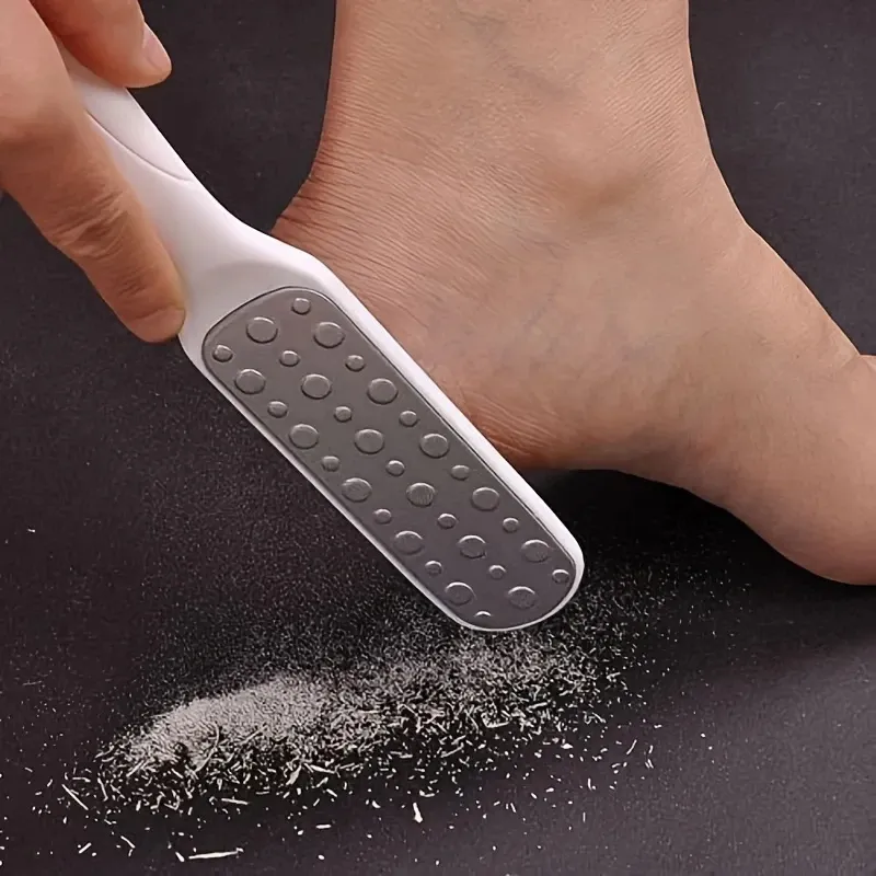 Râpe à pieds double face professionnelle pour éliminer les callosités et les peaux mortes - Image 1