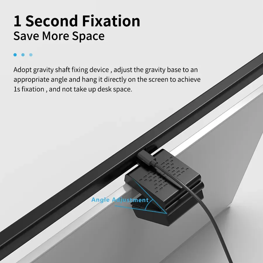 Barre lumineuse pour moniteur d'ordinateur à port USB, éclairage de bureau à intensité variable, 50 cm 6