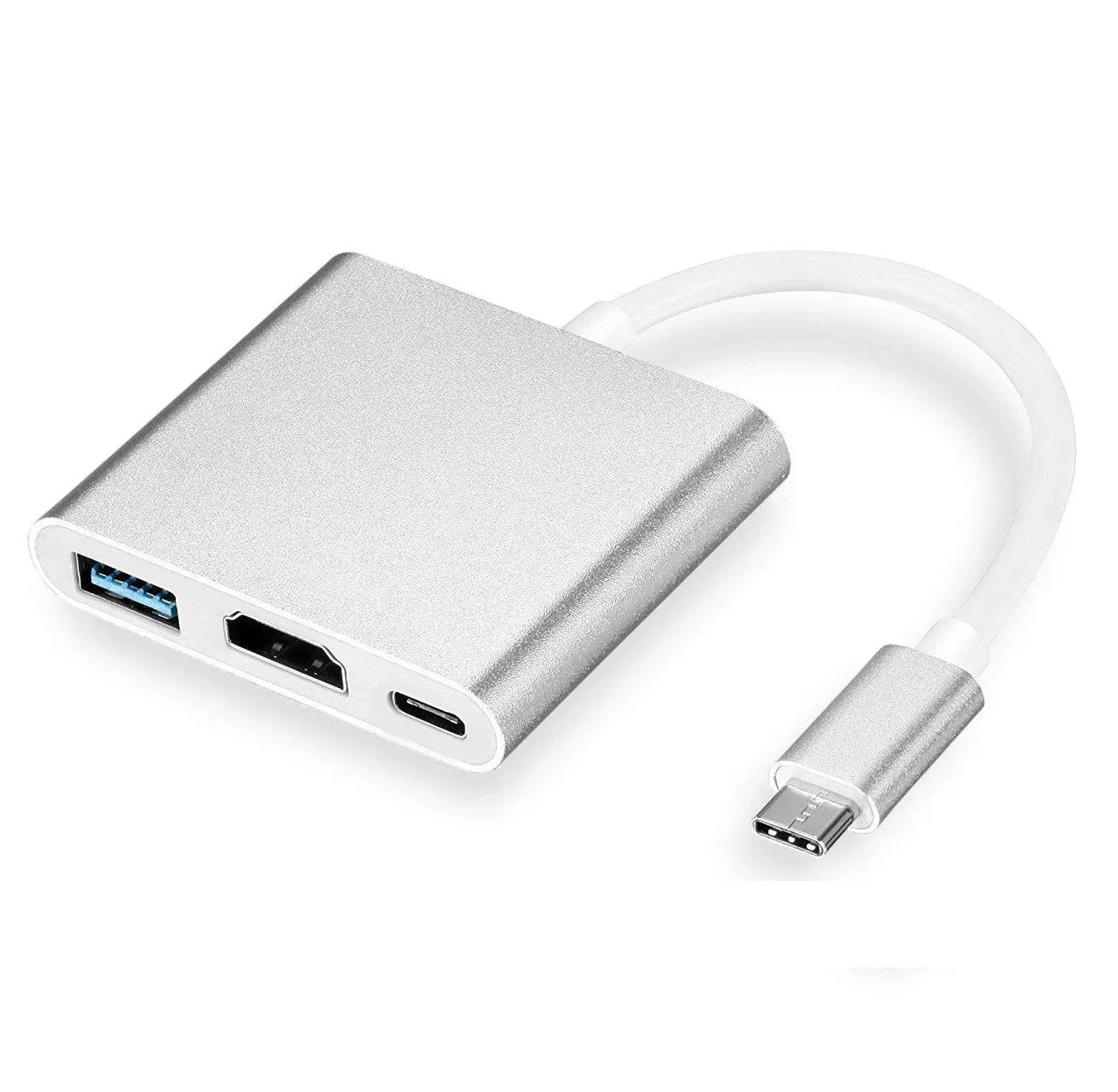 Câble adaptateur Thunderbolt 3 vers HDMI 4K, 1080P, USB-C vers HDMI, USB 3.0 3