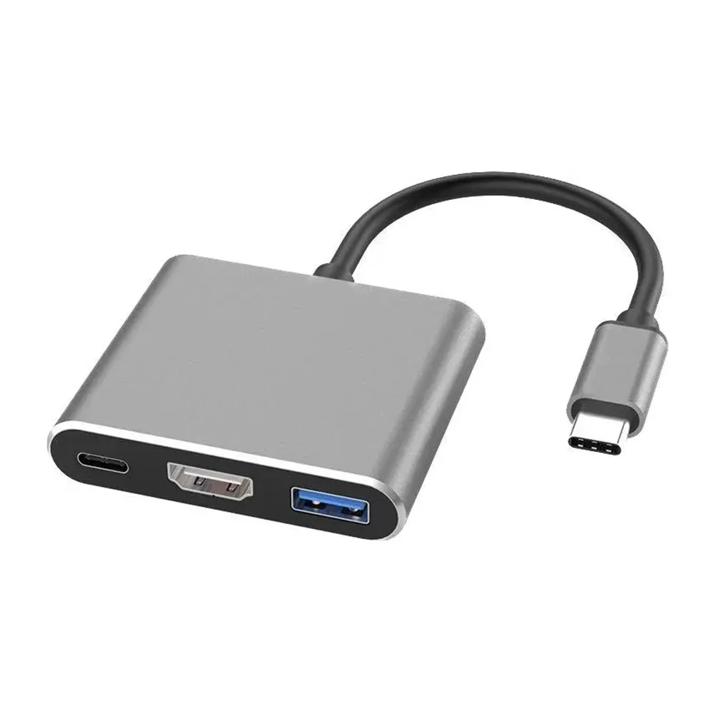 Adaptateur USB-C multiport en situation d'utilisation