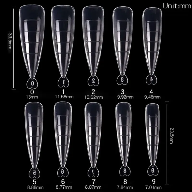 Résultat d'une pose de faux ongles