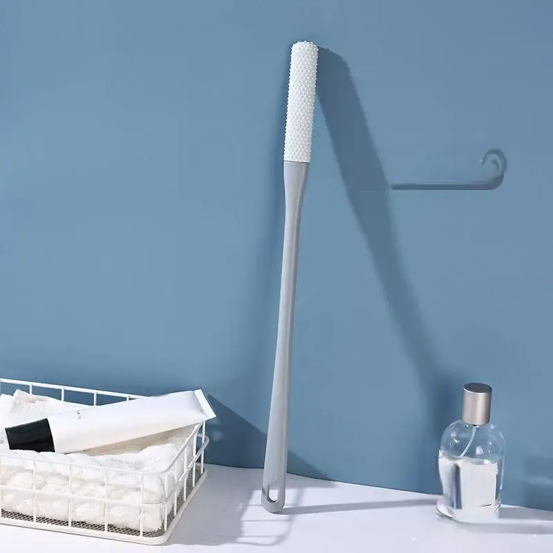Brosse de Lavage des Pieds en Silicone à Long Manche, Ultra-Douce, pour la Douche 9
