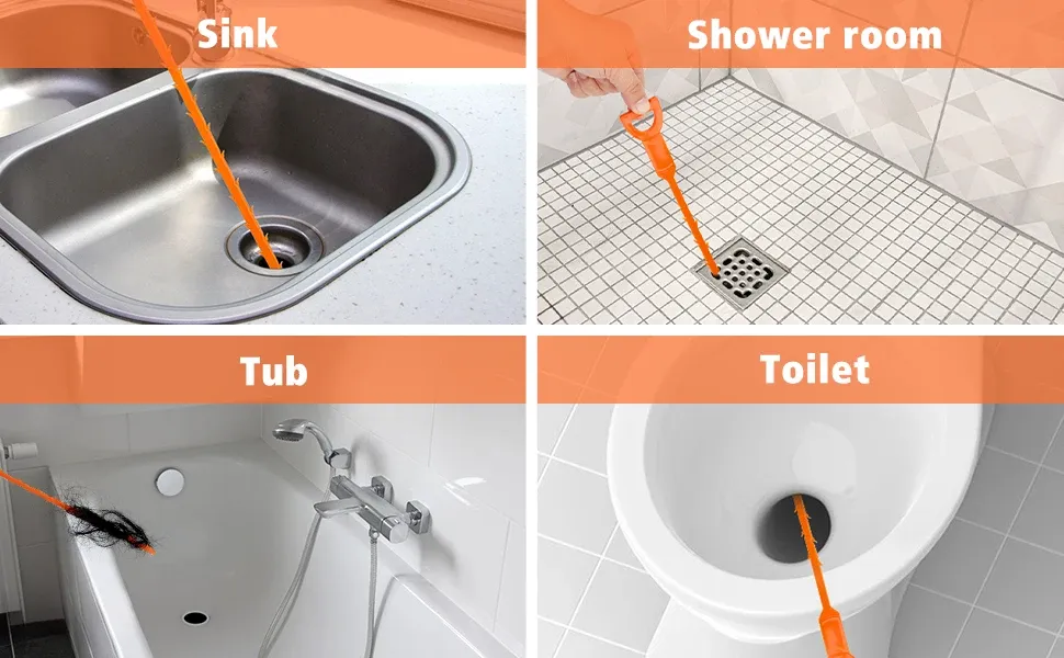 Déboucheur utilisé dans un lavabo