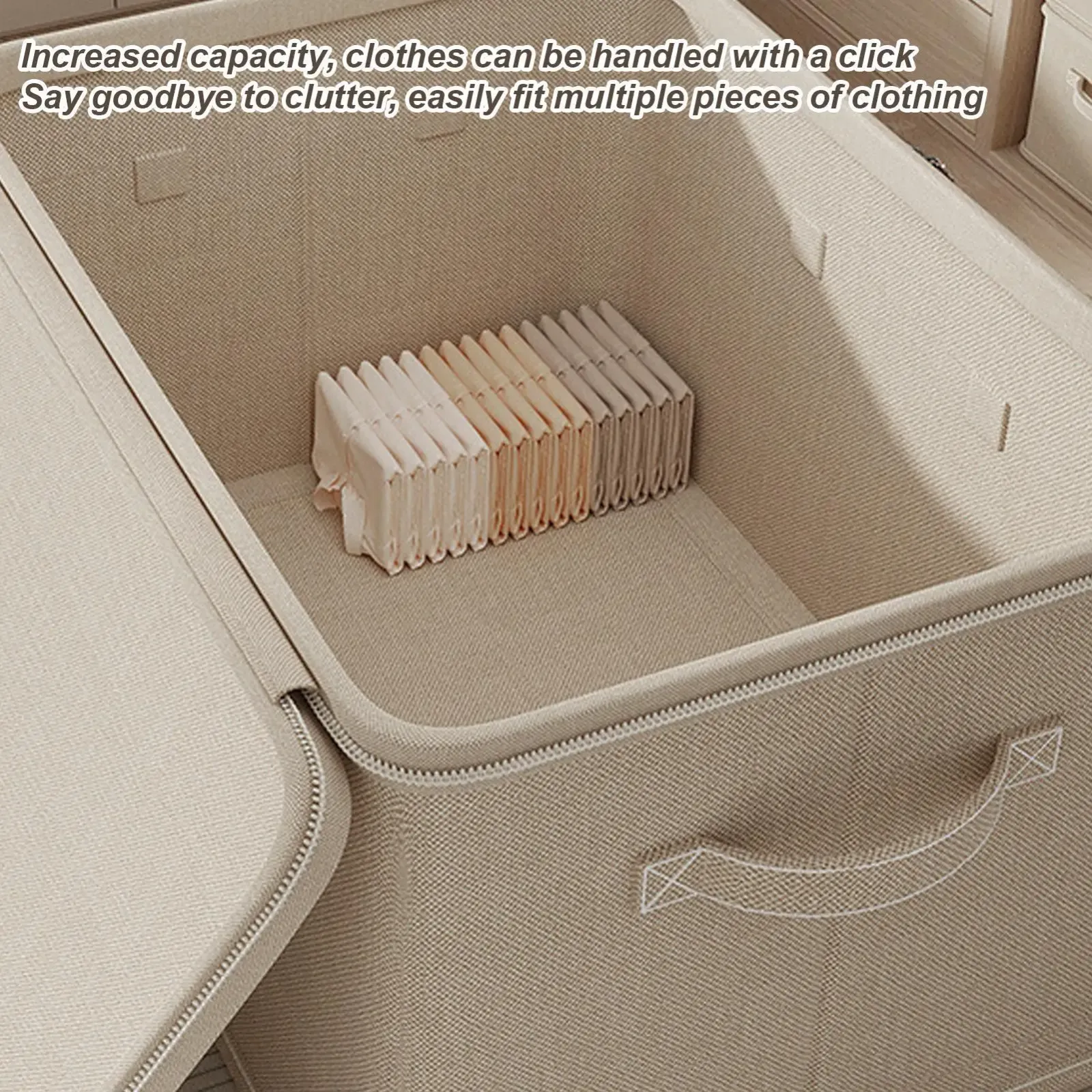 Boîte de rangement verrouillable, matériau et finition