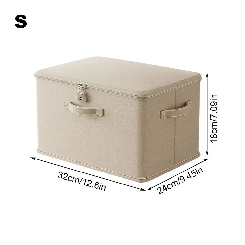 Boîte de rangement verrouillable, organisateur de vêtements en jean, pantalons, pulls, armoires de rangement, tiroirs, paniers d'étagère lavables pour couverture 8