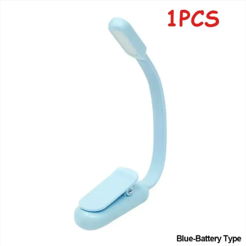 Lampe de lecture LED à pince, 3 niveaux de luminosité, rechargeable par USB, portable pour bureau et voyage 12