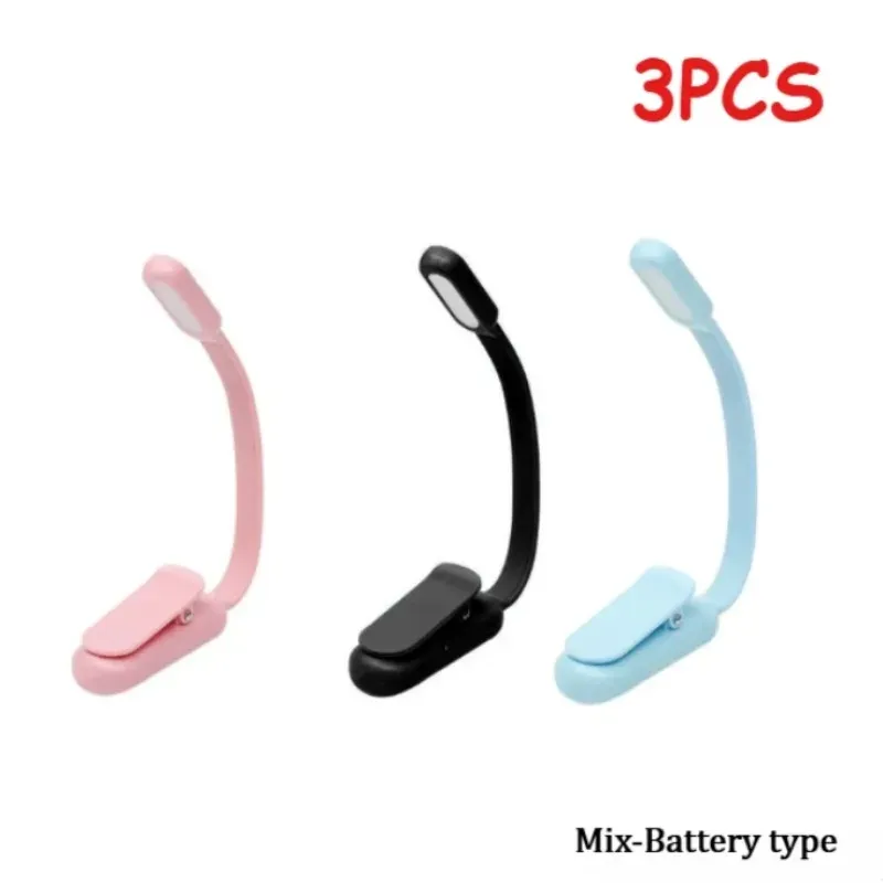 Lampe de lecture LED à pince, 3 niveaux de luminosité, rechargeable par USB, portable pour bureau et voyage 11