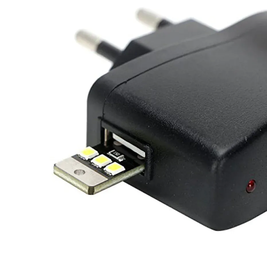Lot de 20 lampes LED USB pour livre, mini éclairage nocturne 2835 SMD, 5 V, 0,2 W, à utiliser avec batterie externe ou ordinateur portable 5