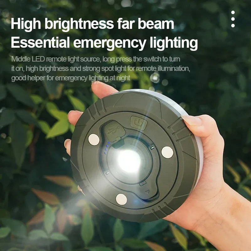 Lampe LED nomade pour camping
