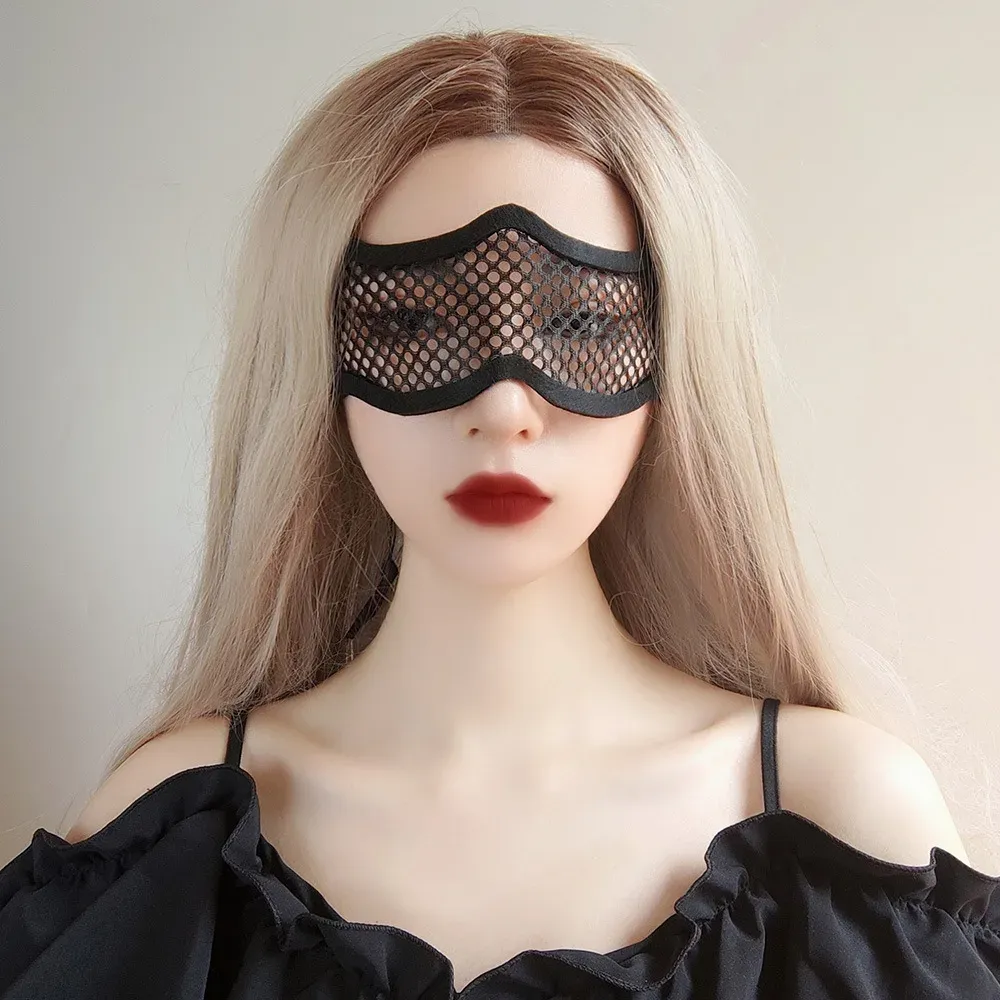 Masque sexy pour les yeux pour femme, réutilisable – Idéal pour cosplay, mascarade et Halloween 4