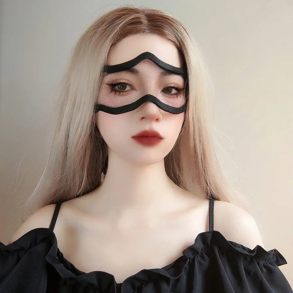 Masque facial pour les yeux, look Halloween