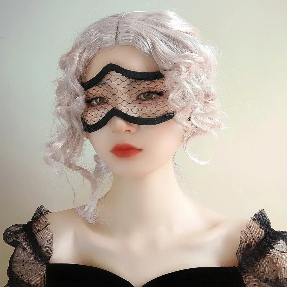 Masque sexy pour les yeux pour femme, réutilisable – Idéal pour cosplay, mascarade et Halloween 10