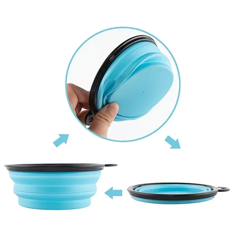 Gamelle pliable pour chien et chat