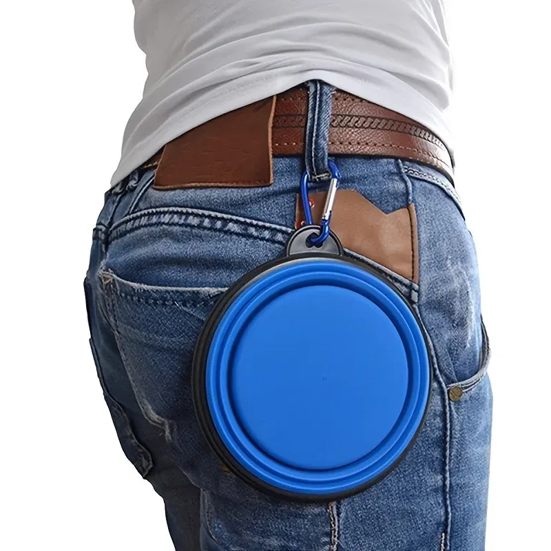 Gamelle en silicone pour animaux de compagnie