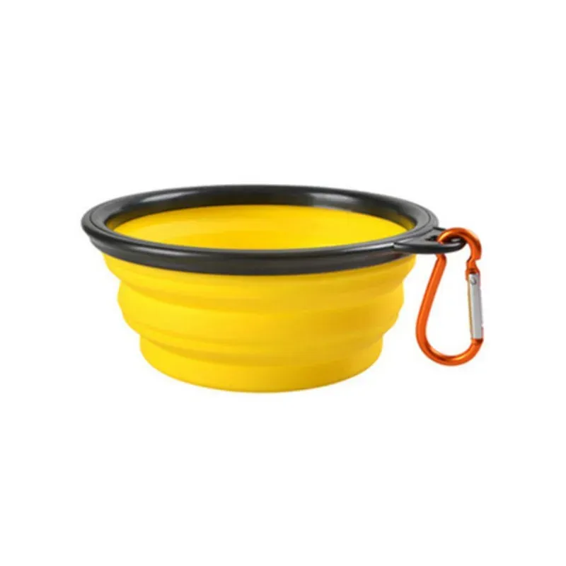 Gamelle portable pliable en silicone pour chien et chat, idéale pour voyage et extérieur 15