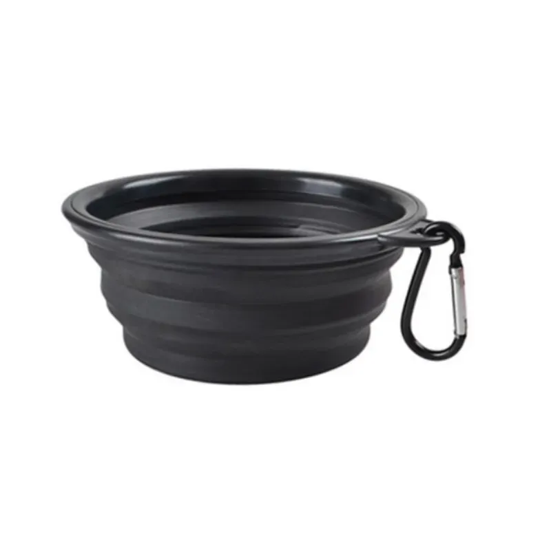 Gamelle portable pliable en silicone pour chien et chat, idéale pour voyage et extérieur 13