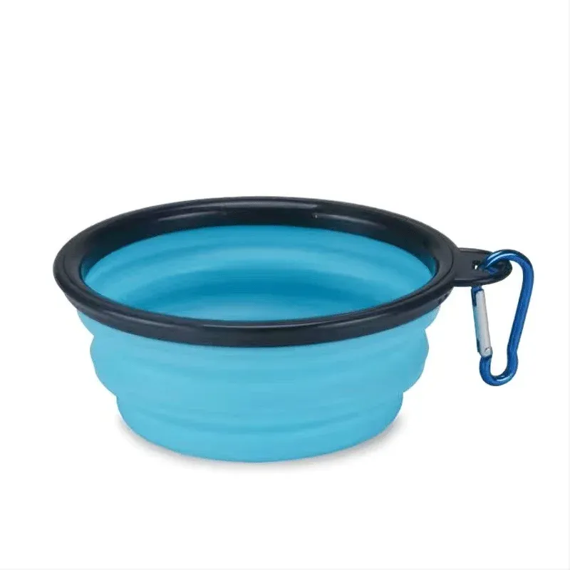 Gamelle portable pliable en silicone pour chien et chat, idéale pour voyage et extérieur 10