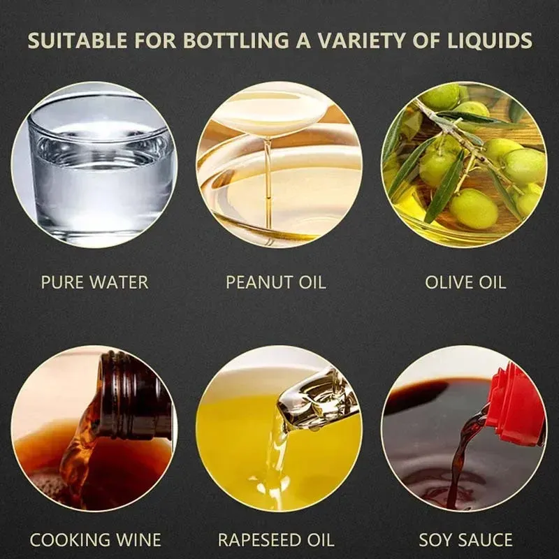 Vaporisateur d'huile pour la cuisine, distributeur pour huile d'olive et cuisson 4