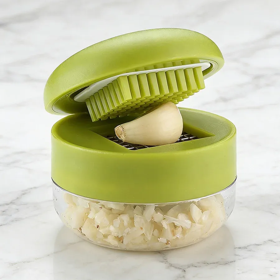 Presse à ail dans une cuisine moderne