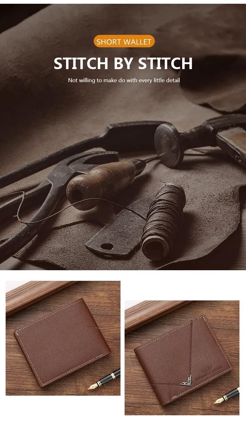 Portefeuille homme avec cartes et billets