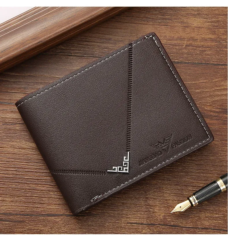 Portefeuille homme, vue de profil