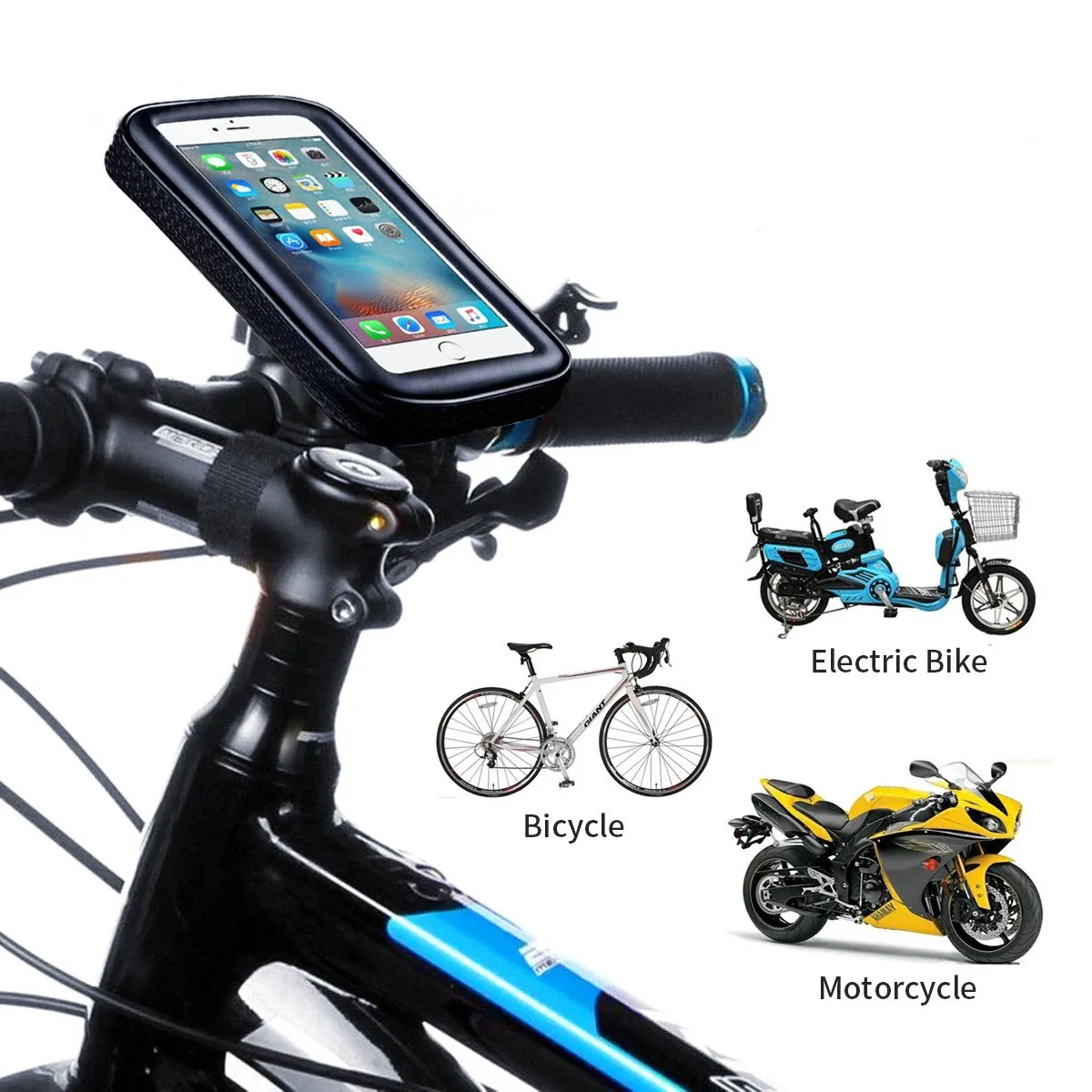 Support de téléphone étanche pour vélo et moto