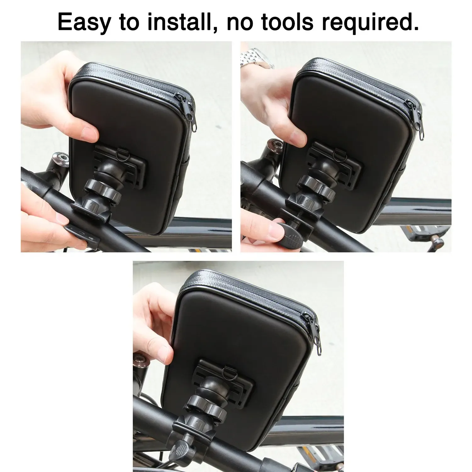 Support de téléphone étanche pour vélo et moto
