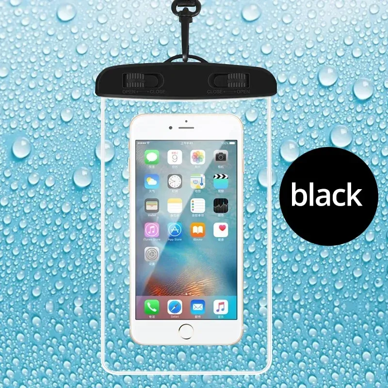 Housse étanche IP68 en PVC pour smartphone, sac sous-marin universel pour la natation, compatible iPhone 15, 14, 13 Pro et Redmi 8