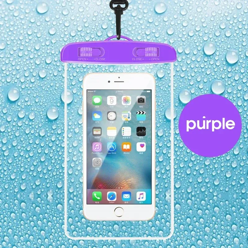 Housse étanche IP68 en PVC pour smartphone, sac sous-marin universel pour la natation, compatible iPhone 15, 14, 13 Pro et Redmi 10